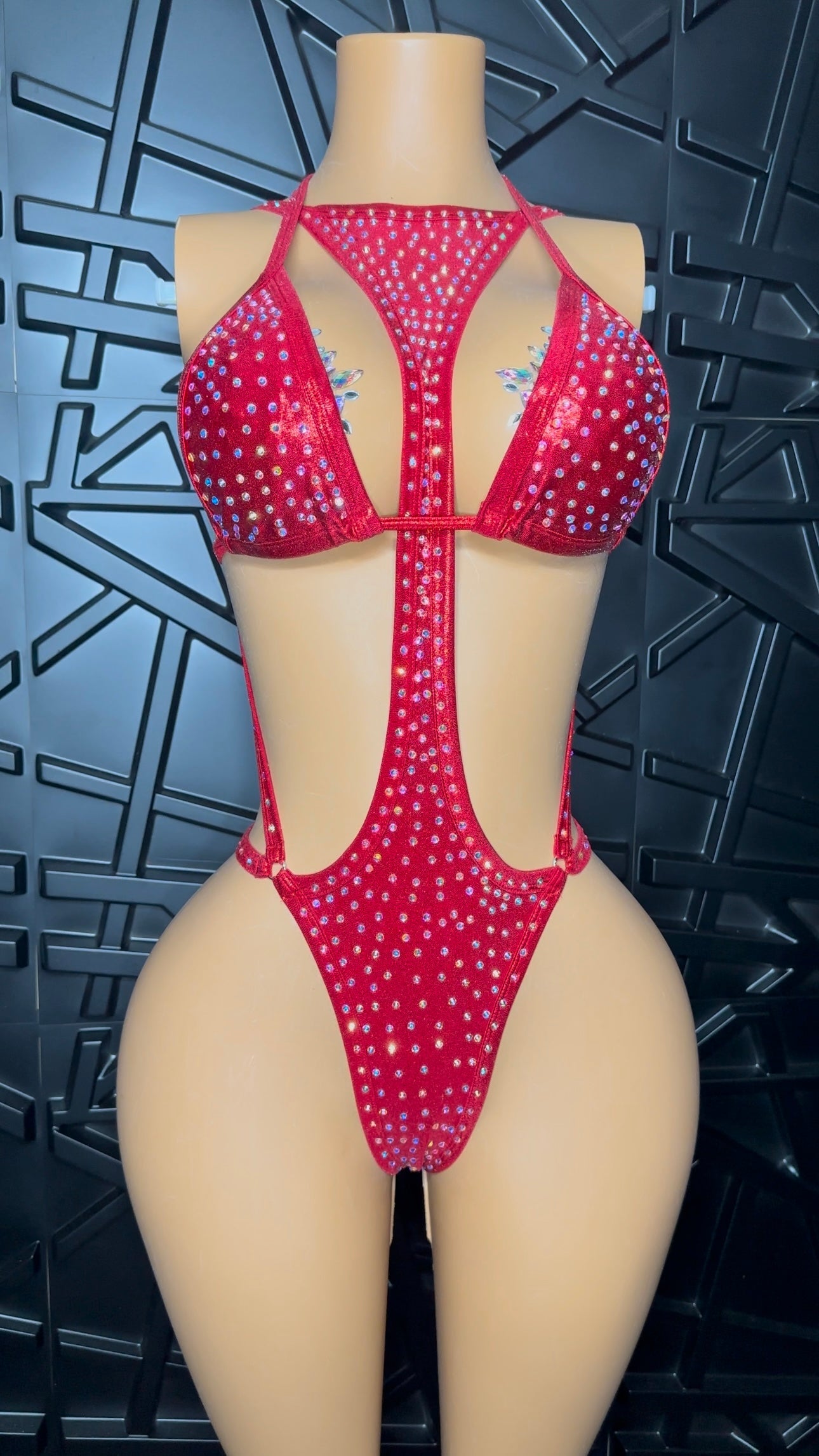 Red Icy 2pc Set (Small-Medium)