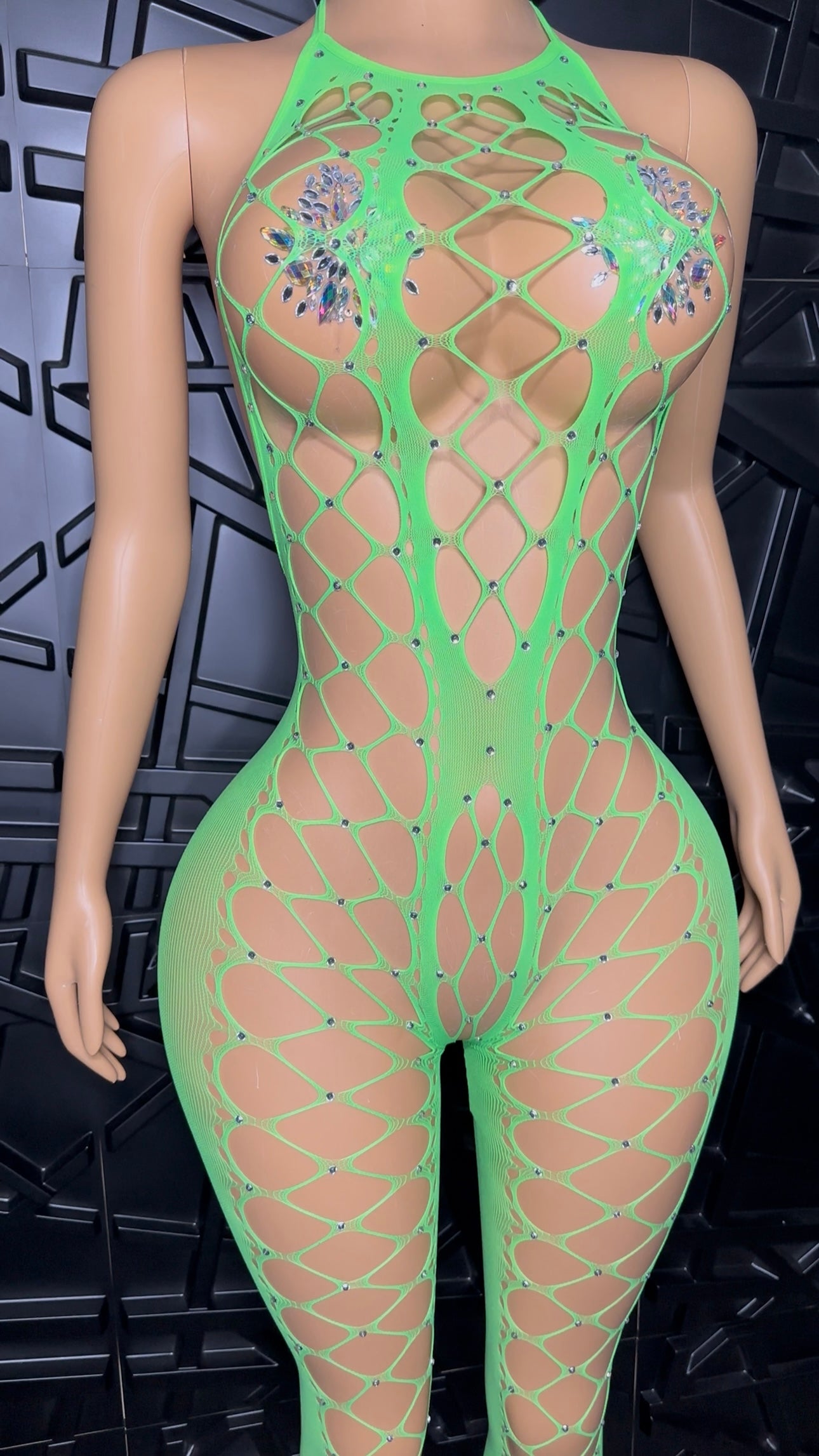 Green Nikki Jumpsuit (XSmall-Large)