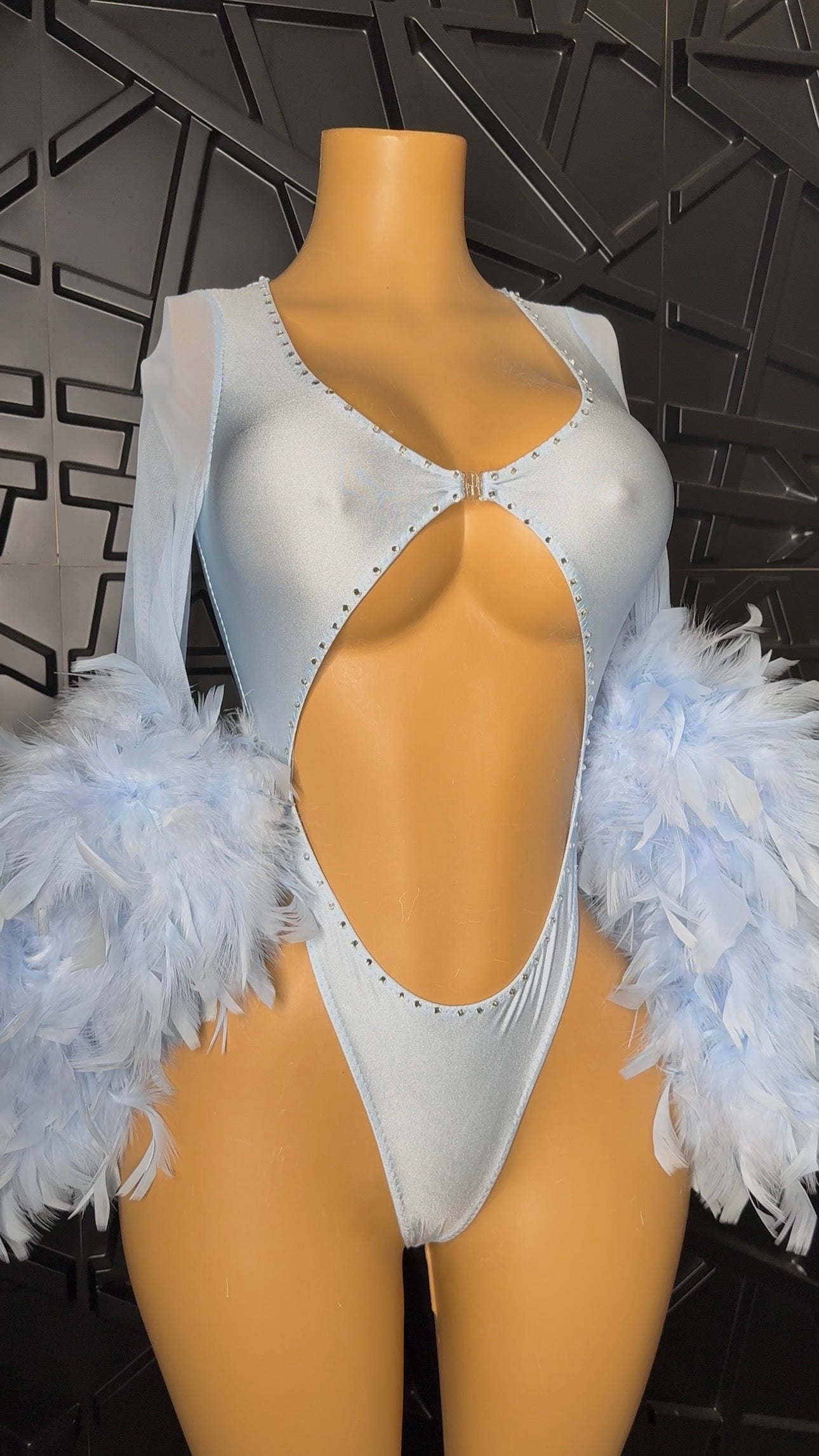 Blue Feather (Small-Medium)