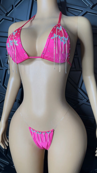Hot Pink MICRO Set (Xsmall-Med)