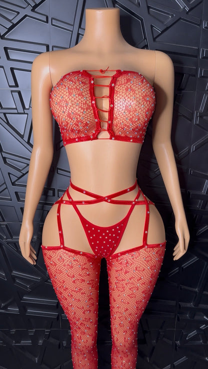 Red Xotica Set (Small-XLarge)