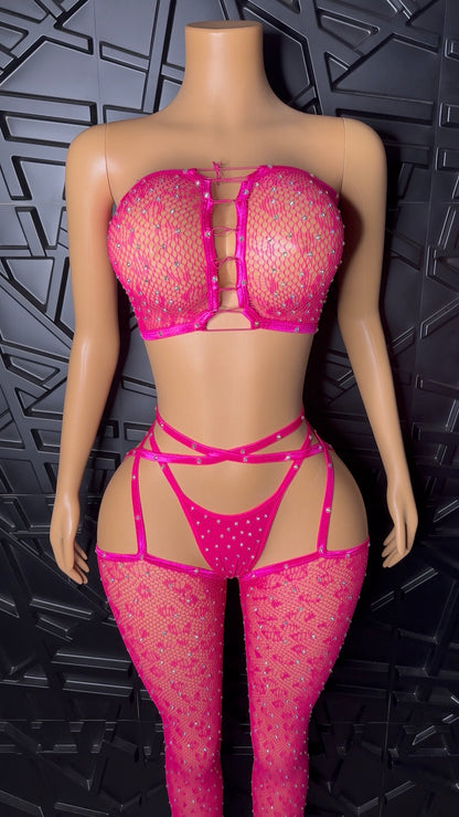 Pink Xotica Set (Small-XLarge)