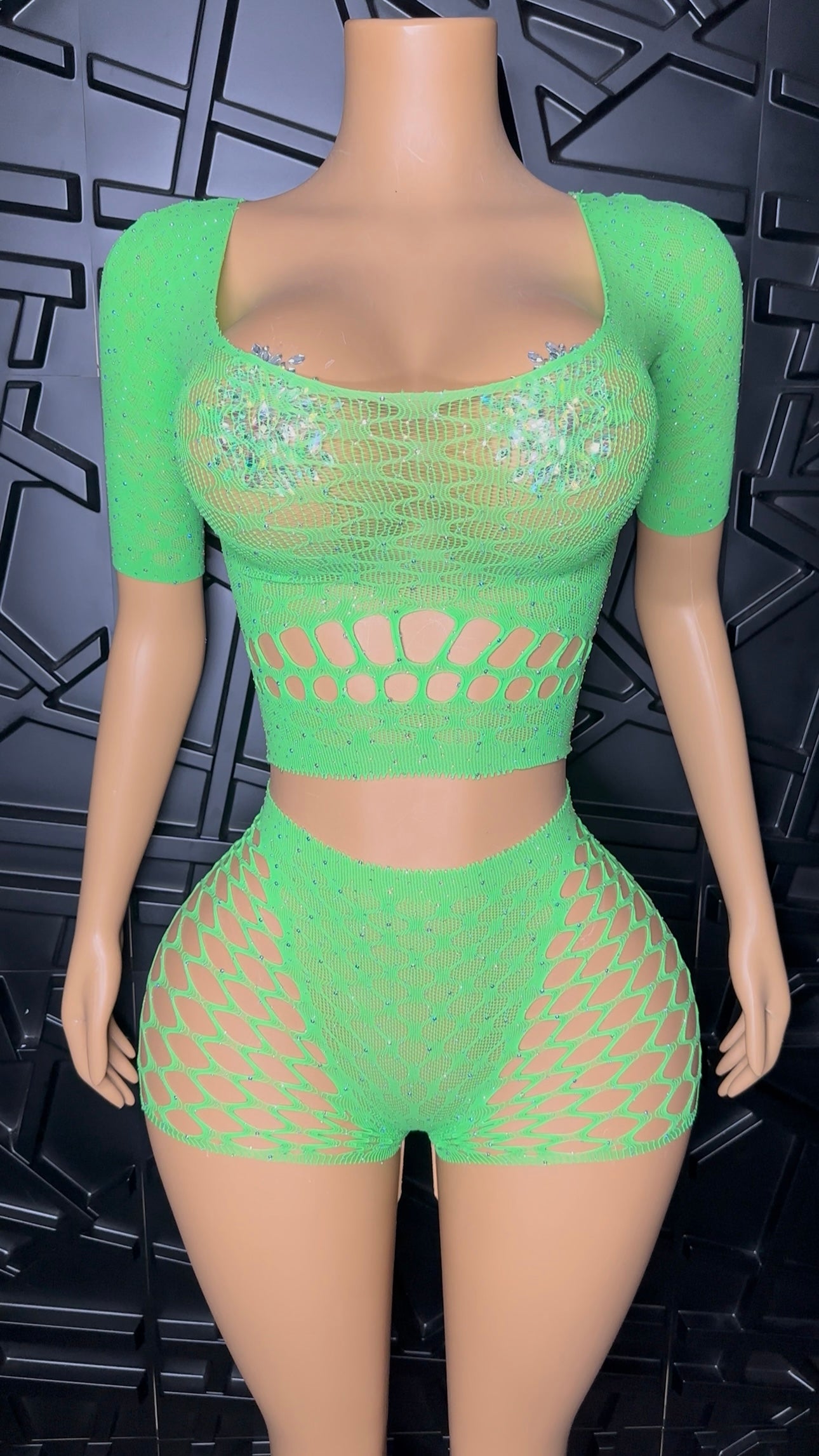 Green Jaz Short Set (XSmall-XLarge)