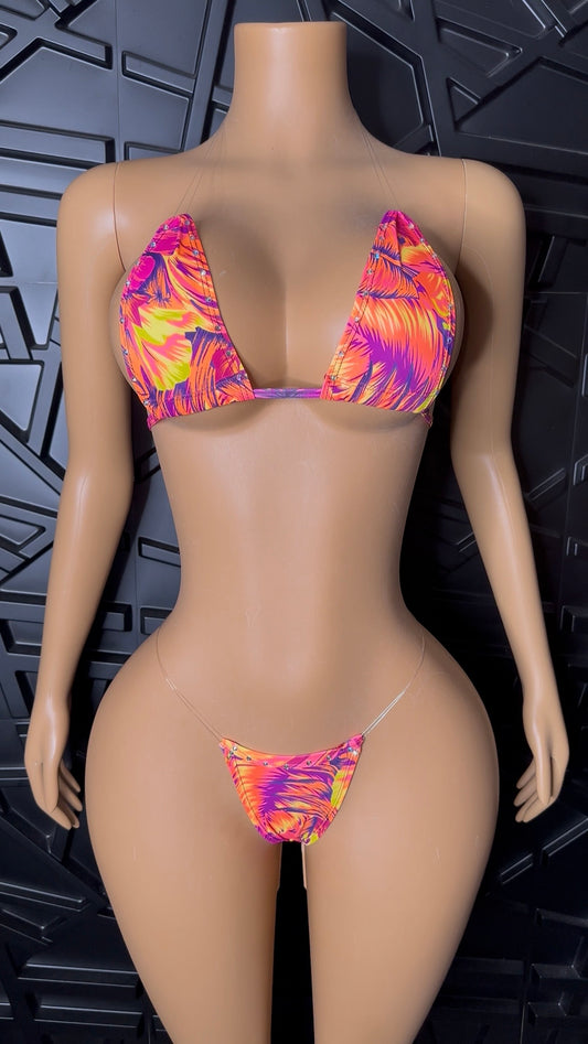 Tropical Micro Bikini (XS-Medium)