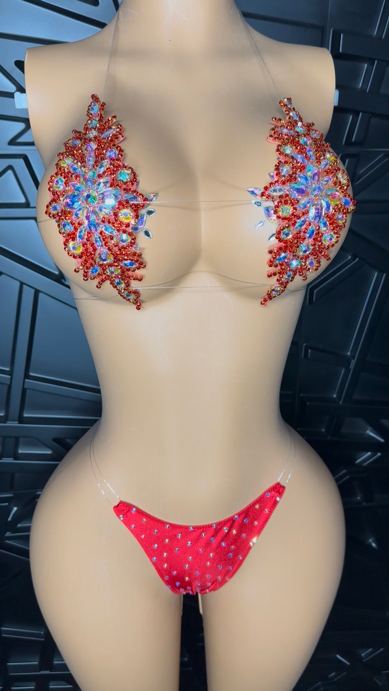 Red Vegas Bikini Set (Small-Large)