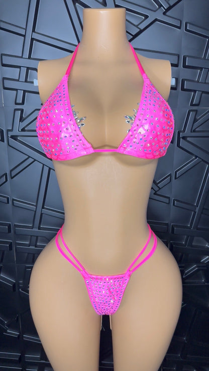 Pink Icy Bikini Set (Small-Large)