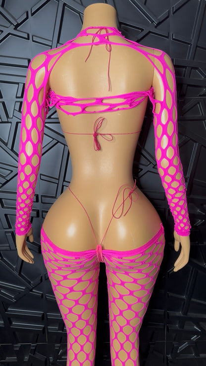 Pink Seduction Set (XSmall-Large)