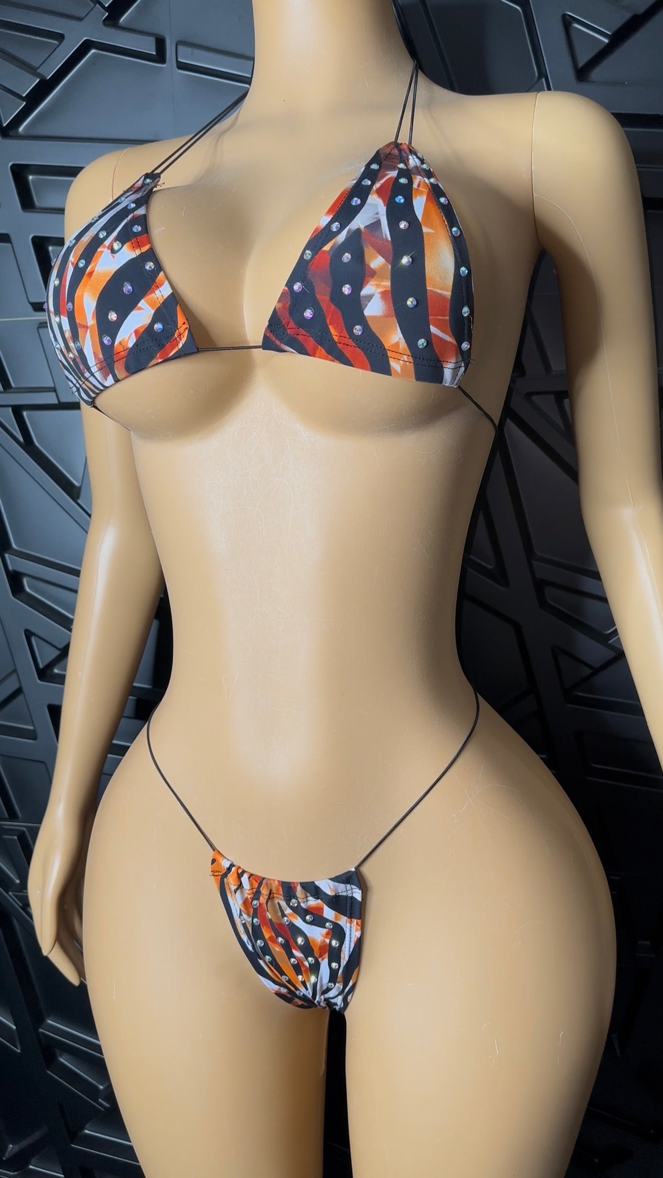 Orange Micro Bikini (XS-Medium)