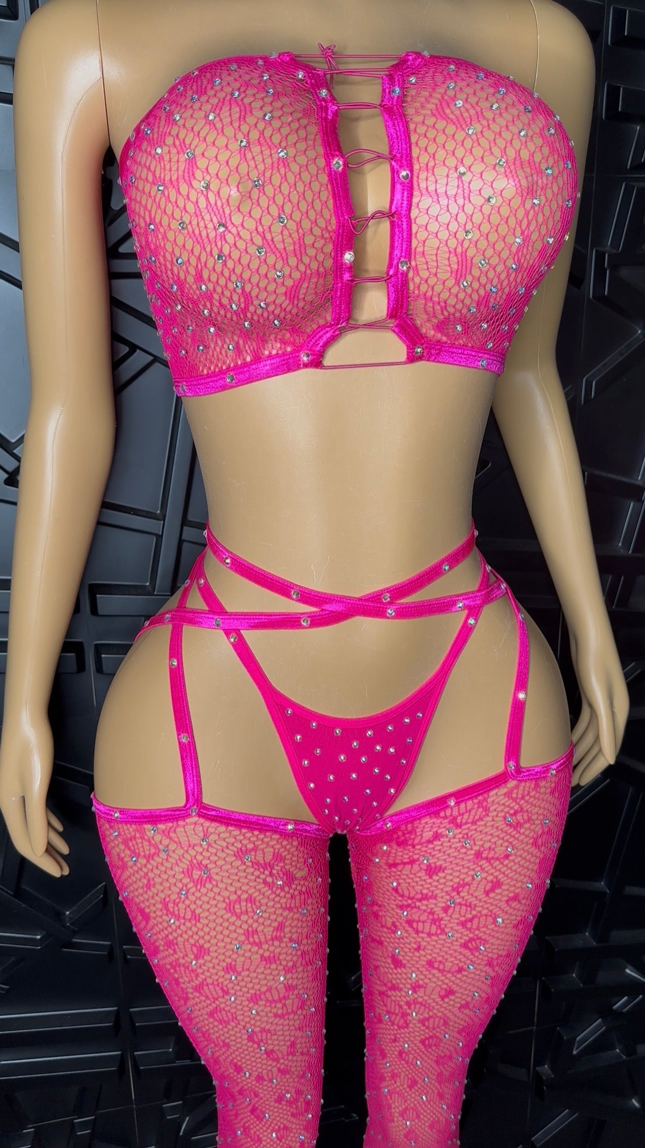 Pink Xotica Set (Small-XLarge)