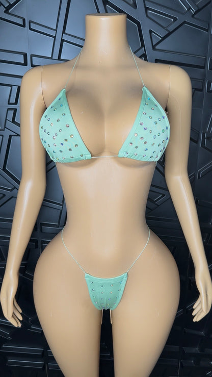 Sea Green Micro-Bikini (XSmall-Large)