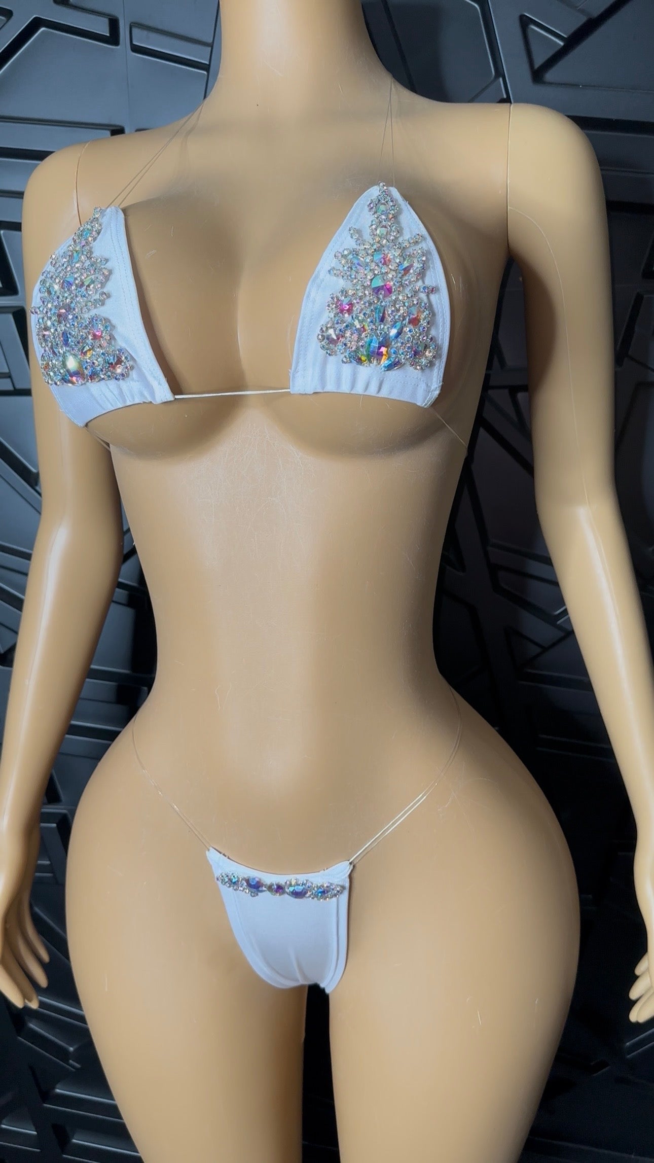 White Micro Bikini (XSmall-Small)