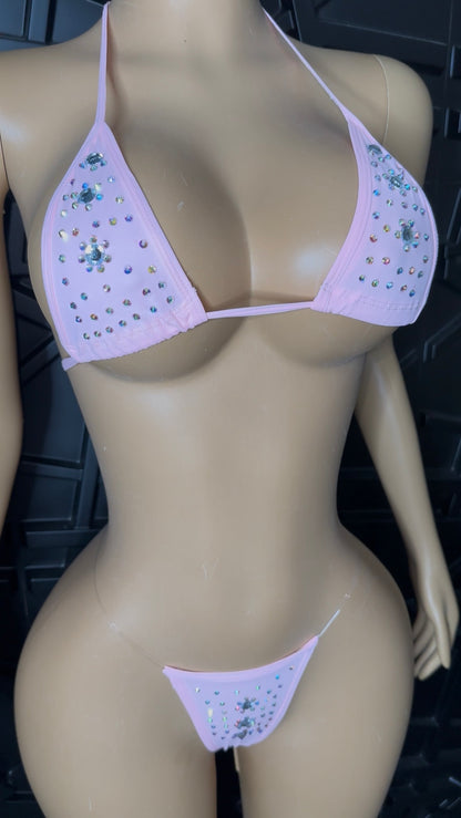 Pink Micro-kini (XSmall-Small)