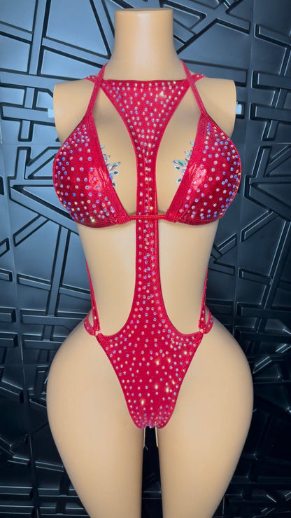 Red Icy 2pc Set (Small-Medium)