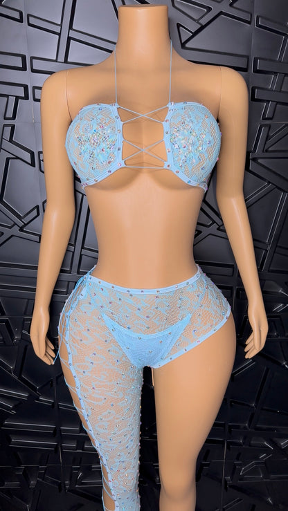 Blue Nova Icy Pant Set (S-L)
