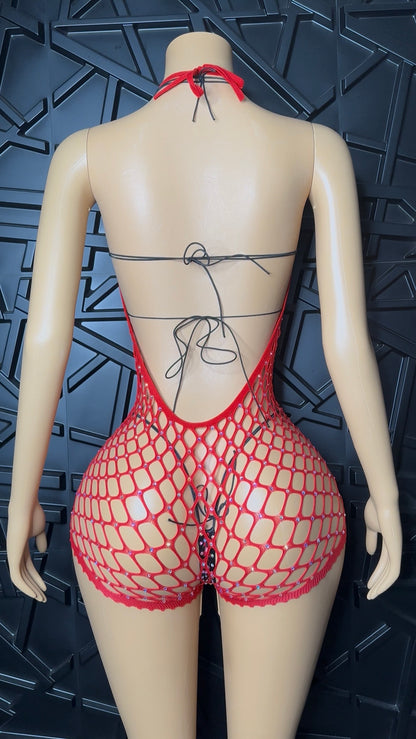 Red Iced Set (Small-Large) STRETCHY
