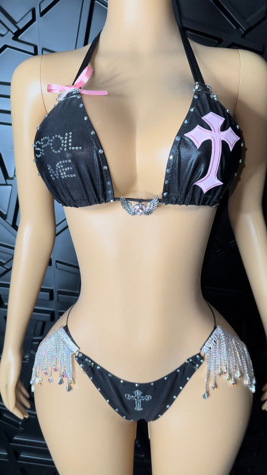 Black Spoil Me Set (Medium-Large)