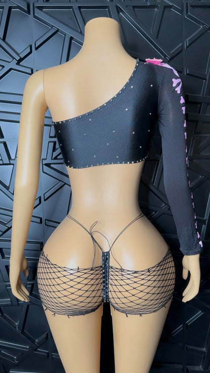 Black 3pc Set (Small-Medium)