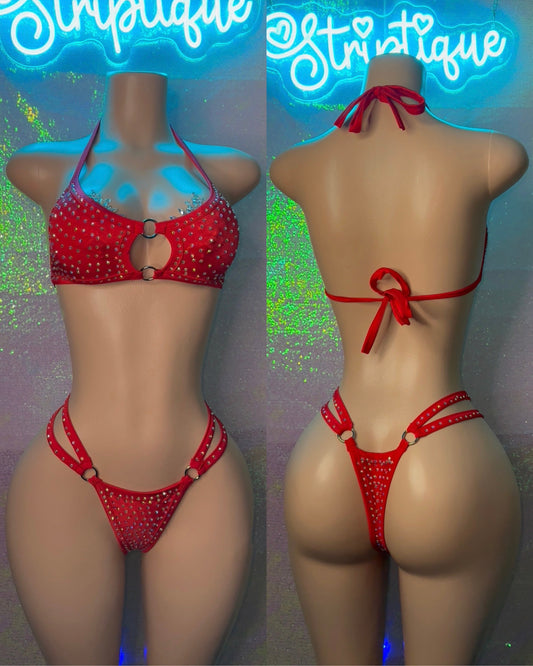 Red Icy Set (S-L) STRETCHY